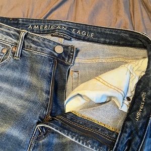 American Eagle slim straight mens jeans 34 x 34